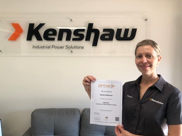 Training Achievement at Kenshaw Electrical